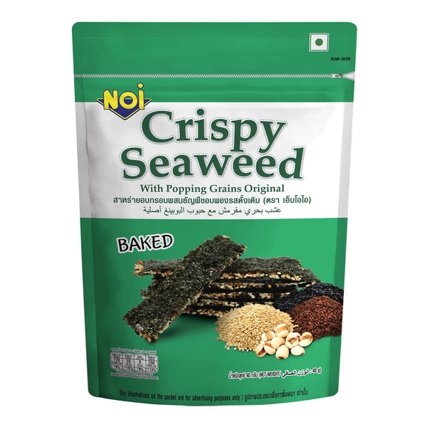 Crispy Seaweed with Popping Grains 40g