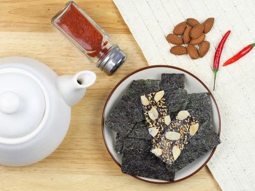 Crispy Seaweed with Almond Slices Hot & Spicy 40g