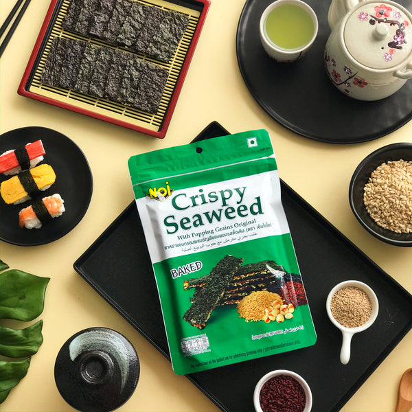 Crispy Seaweed with Popping Grains 40g